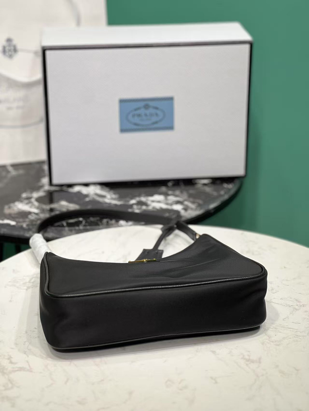 Pra*a hobo bags 1ne204 22*18*6.5cm