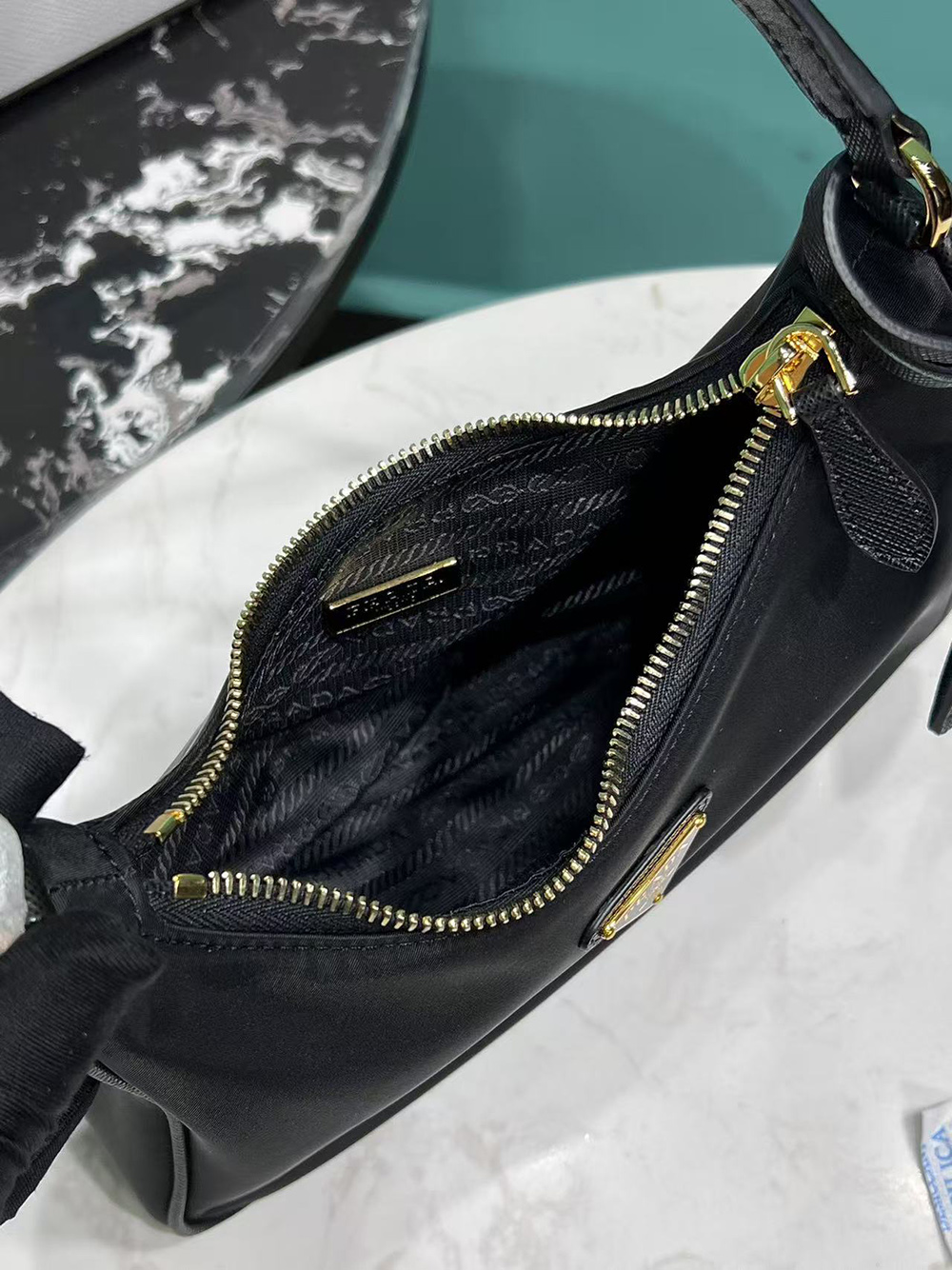 Pra*a hobo bags 1ne204 22*18*6.5cm