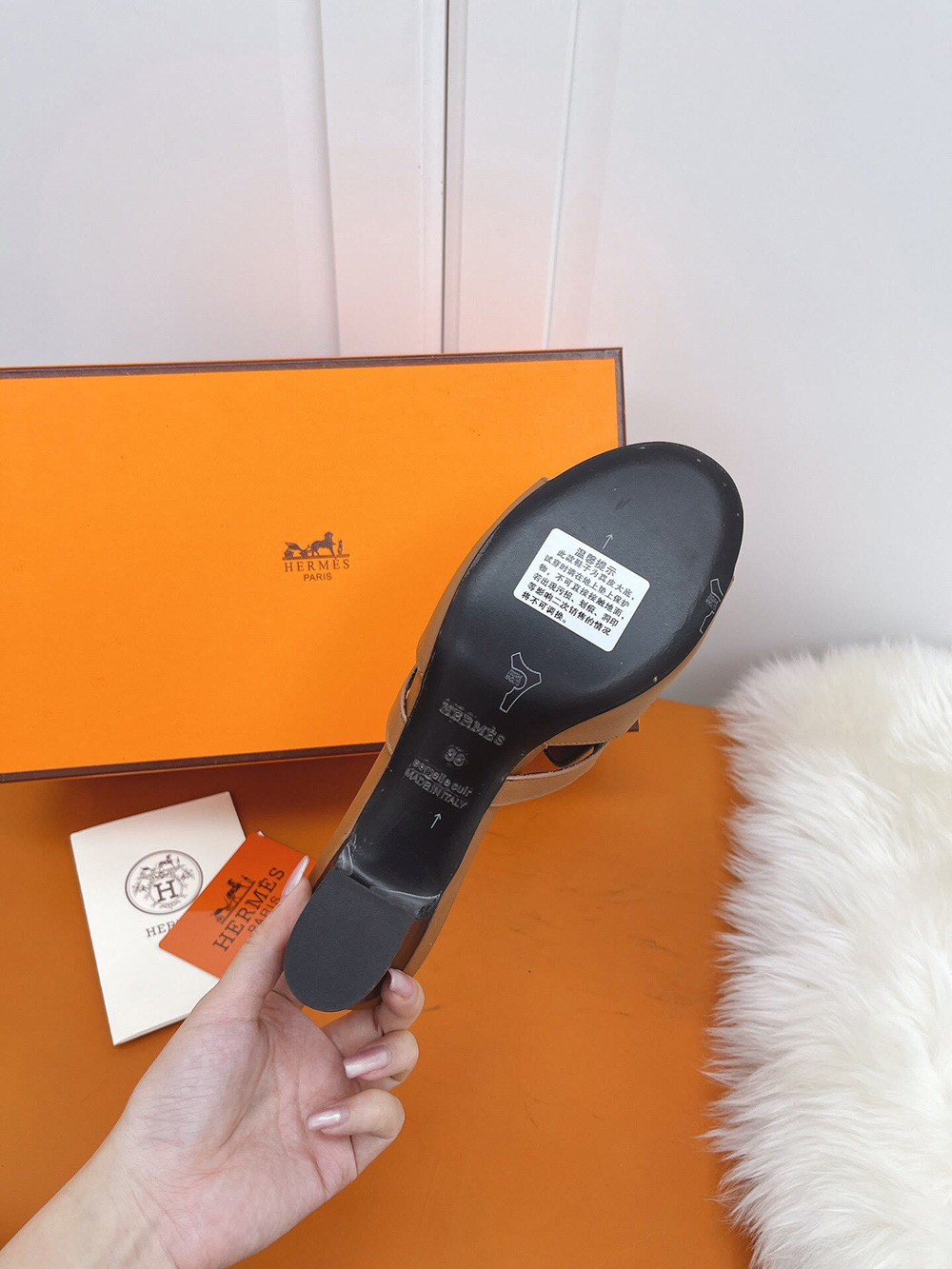 Hermès Candy sandal