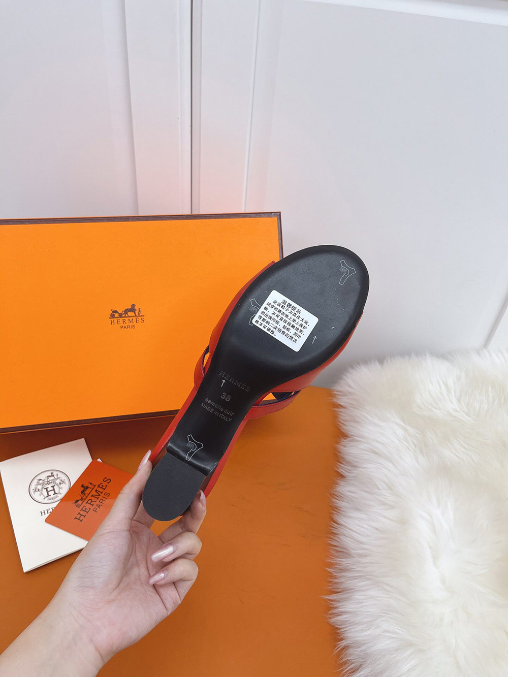 Hermès Candy sandal