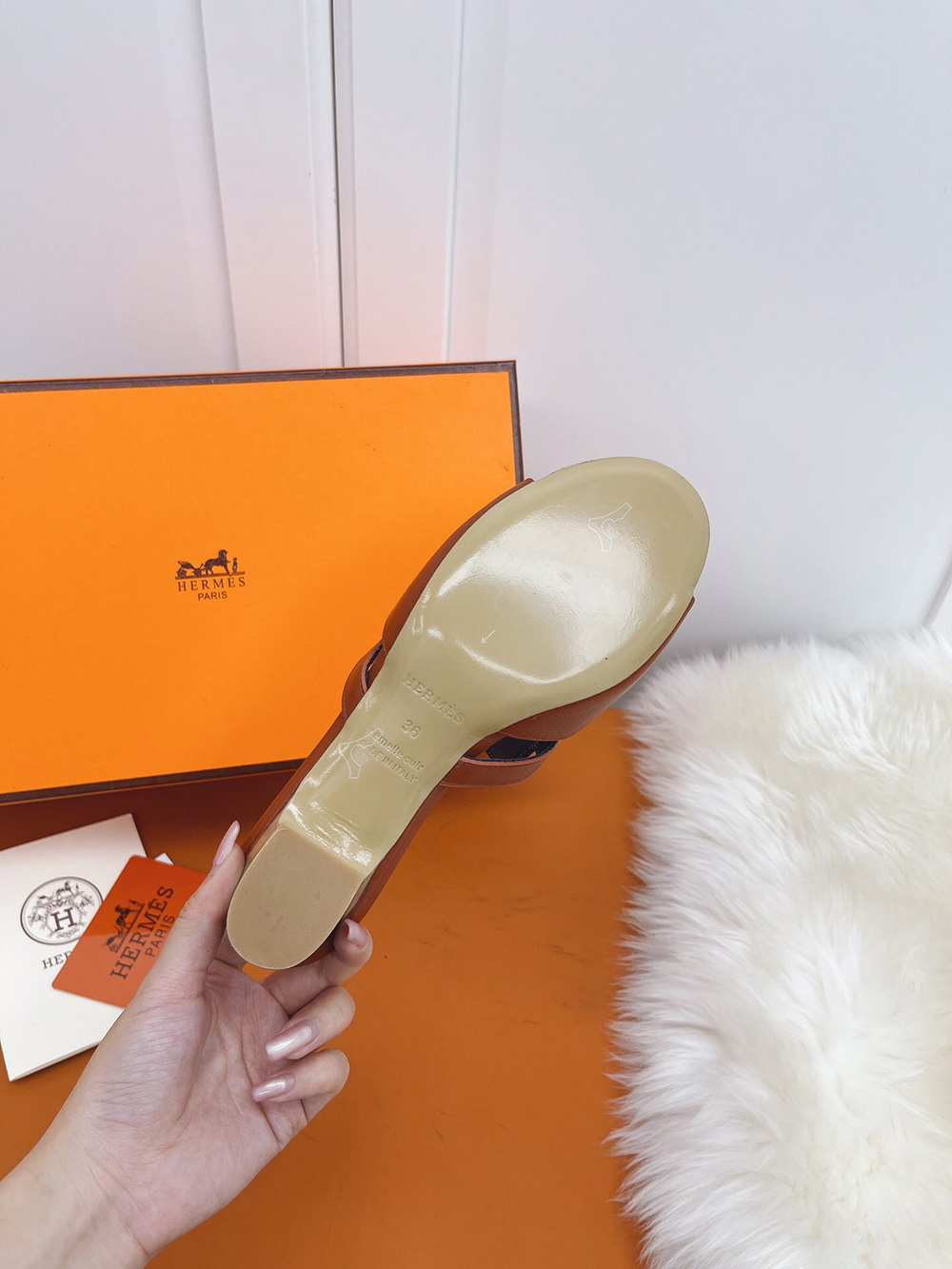 Hermès Candy sandal