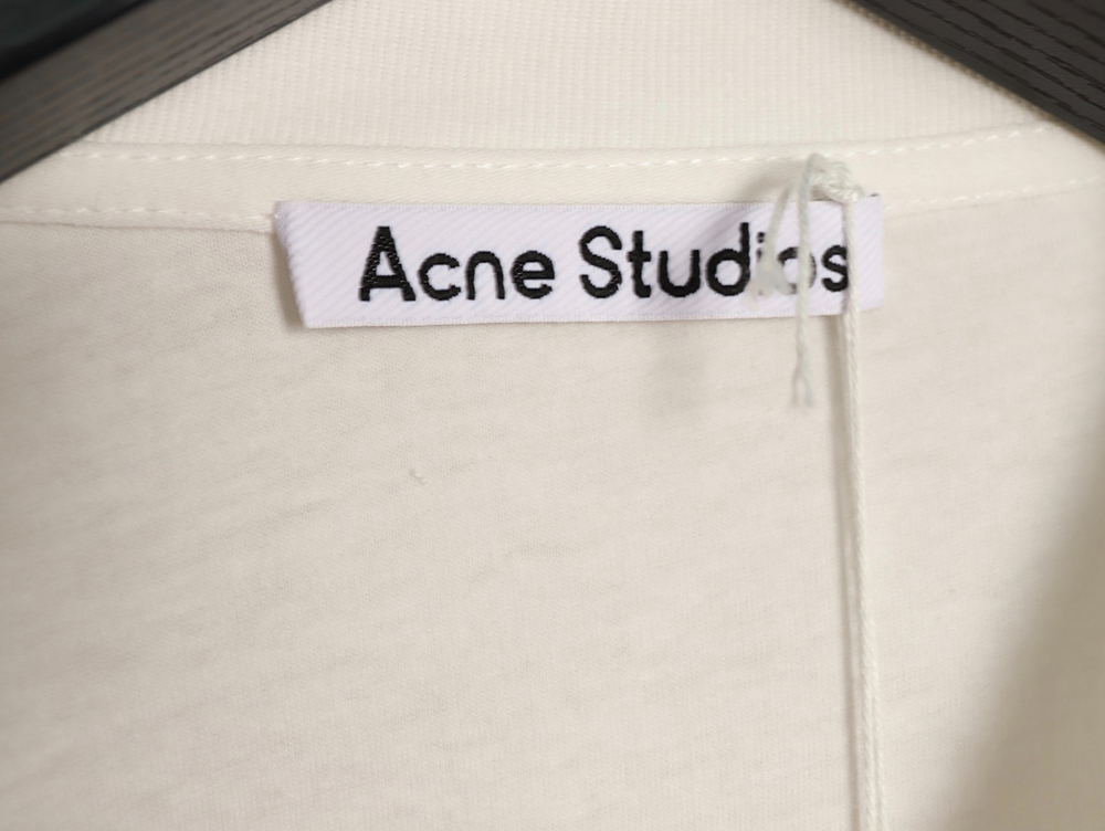 Acne Studios 1996 sandblasted distressed washed long-sleeved T-shirt