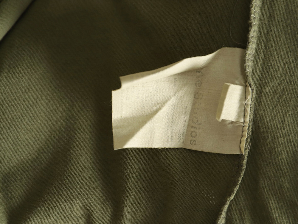 Acne Studios 1996 sandblasted distressed washed long-sleeved T-shirt TSK3