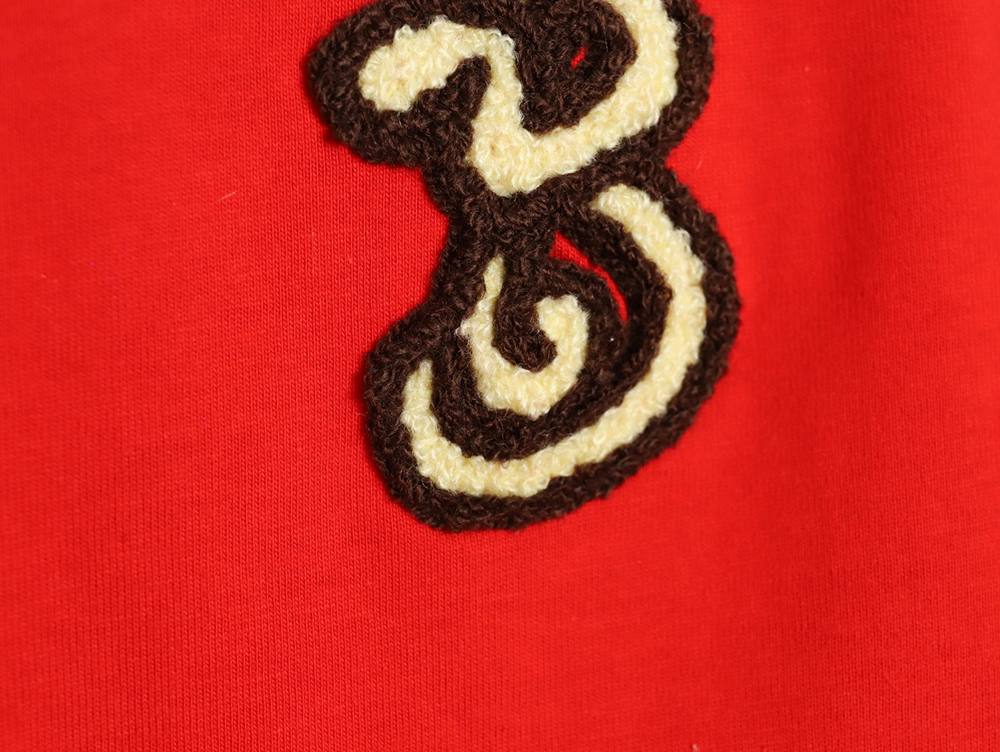 B**rry year of the snake towel embroidered logo short sleeve