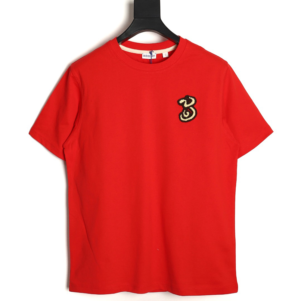 B**rry year of the snake towel embroidered logo short sleeve