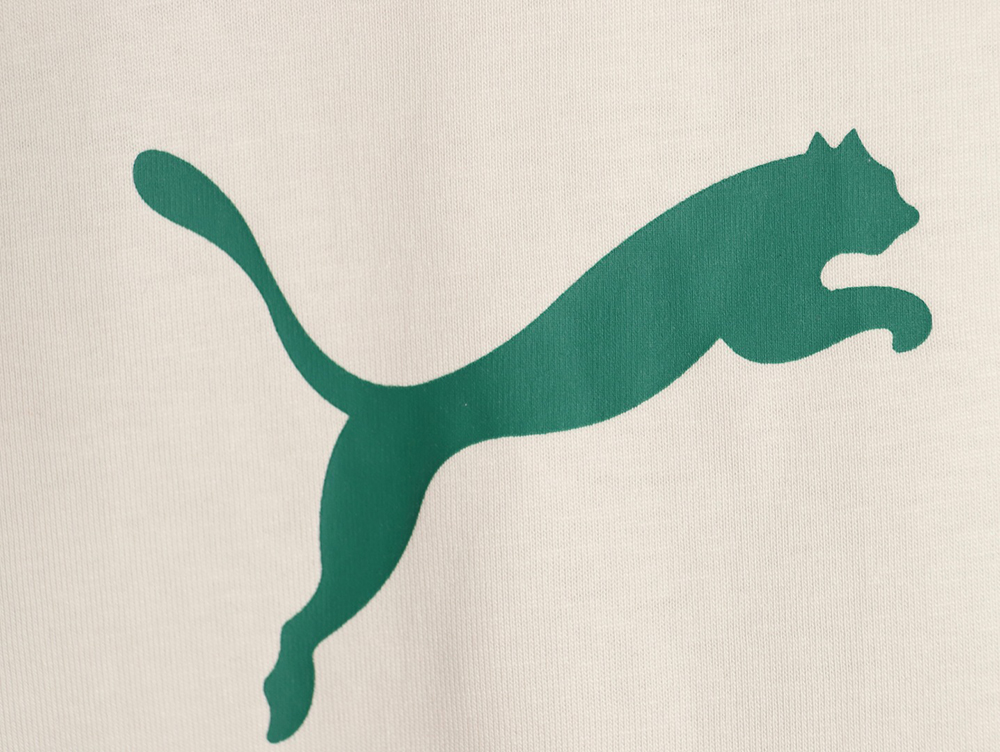 Ba*len*cia*ga & puma joint round neck short-sleeved t-shirt