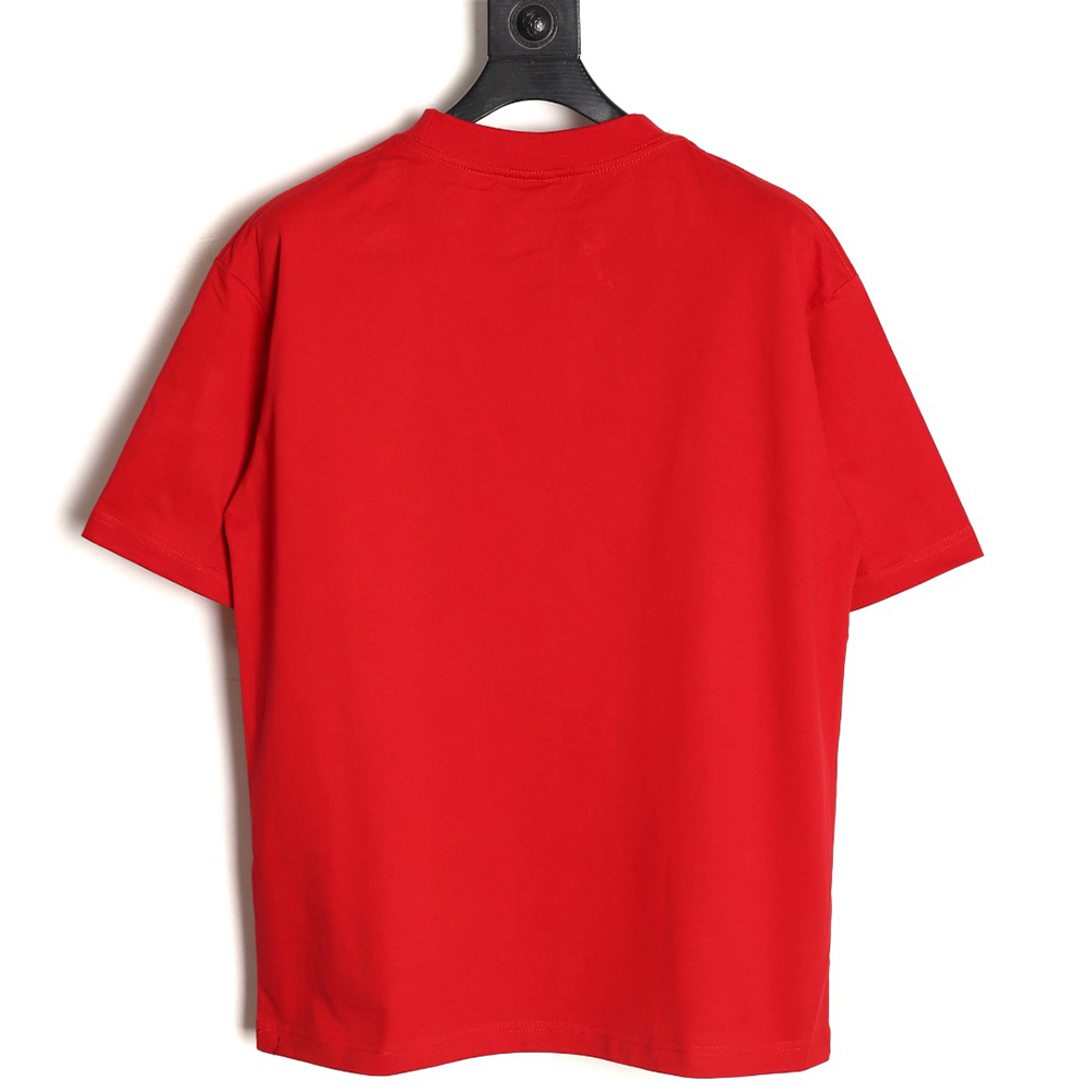 Ba*len*cia*ga & puma joint round neck short-sleeved t-shirt tsk1