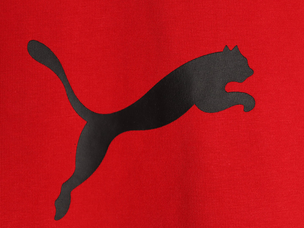 Ba*len*cia*ga & puma joint round neck short-sleeved t-shirt tsk1