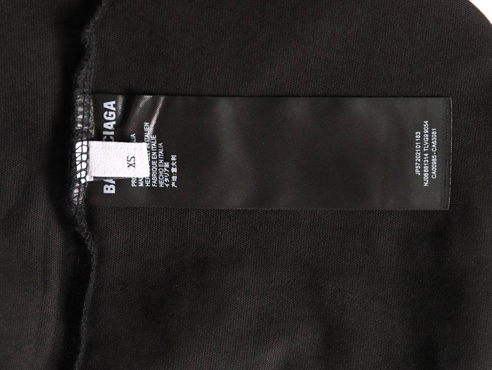 Ba*len*cia*ga & puma joint round neck short-sleeved t-shirt tsk2