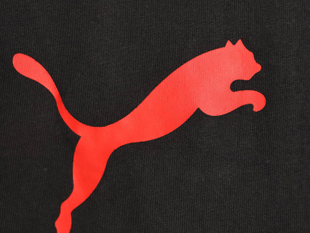 Ba*len*cia*ga & puma joint round neck short-sleeved t-shirt tsk2