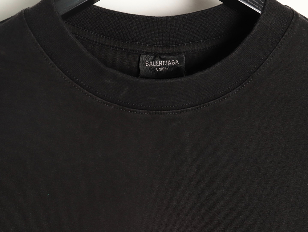 Ba*len*cia*ga & puma joint round neck short-sleeved t-shirt tsk2