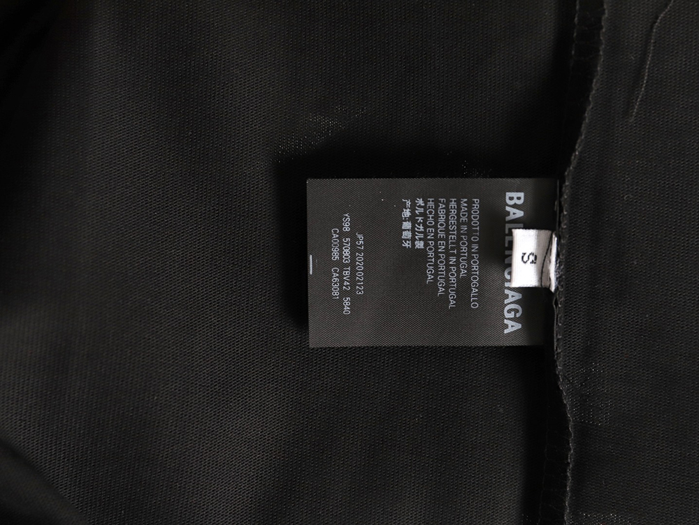 Ba*len*cia*ga heart print short sleeves