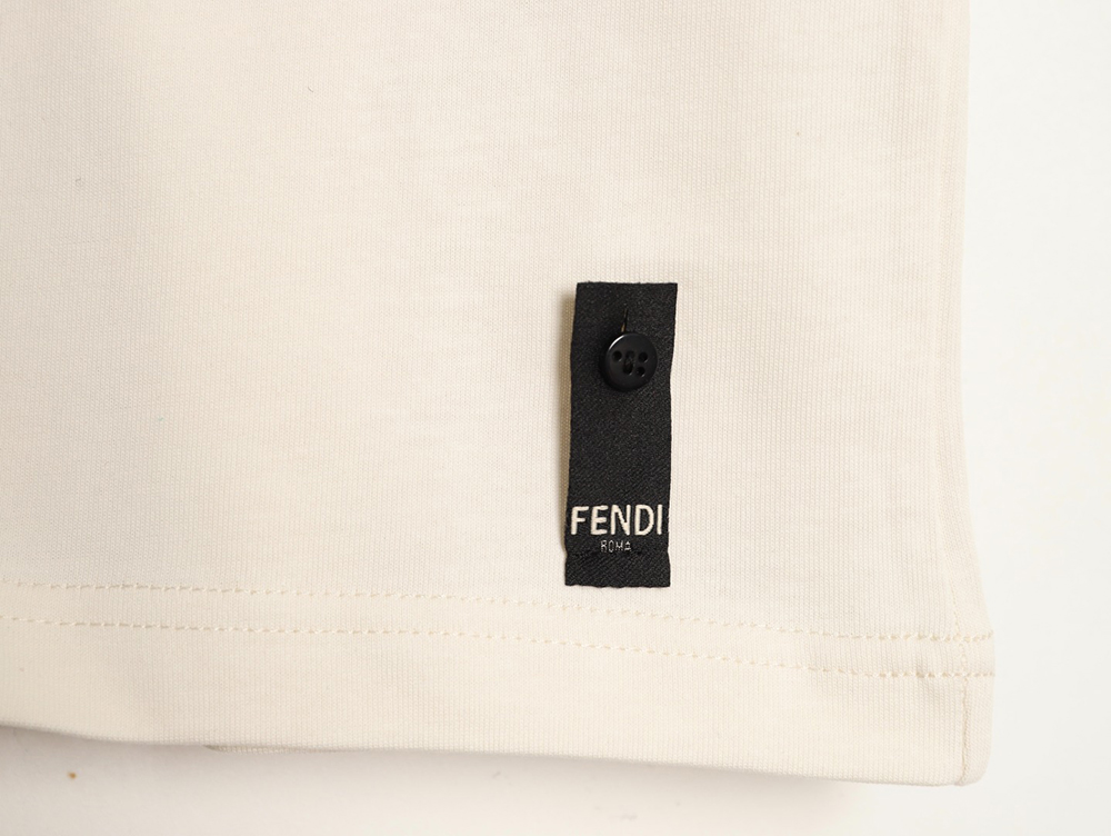 F**di stamp printed short-sleeves