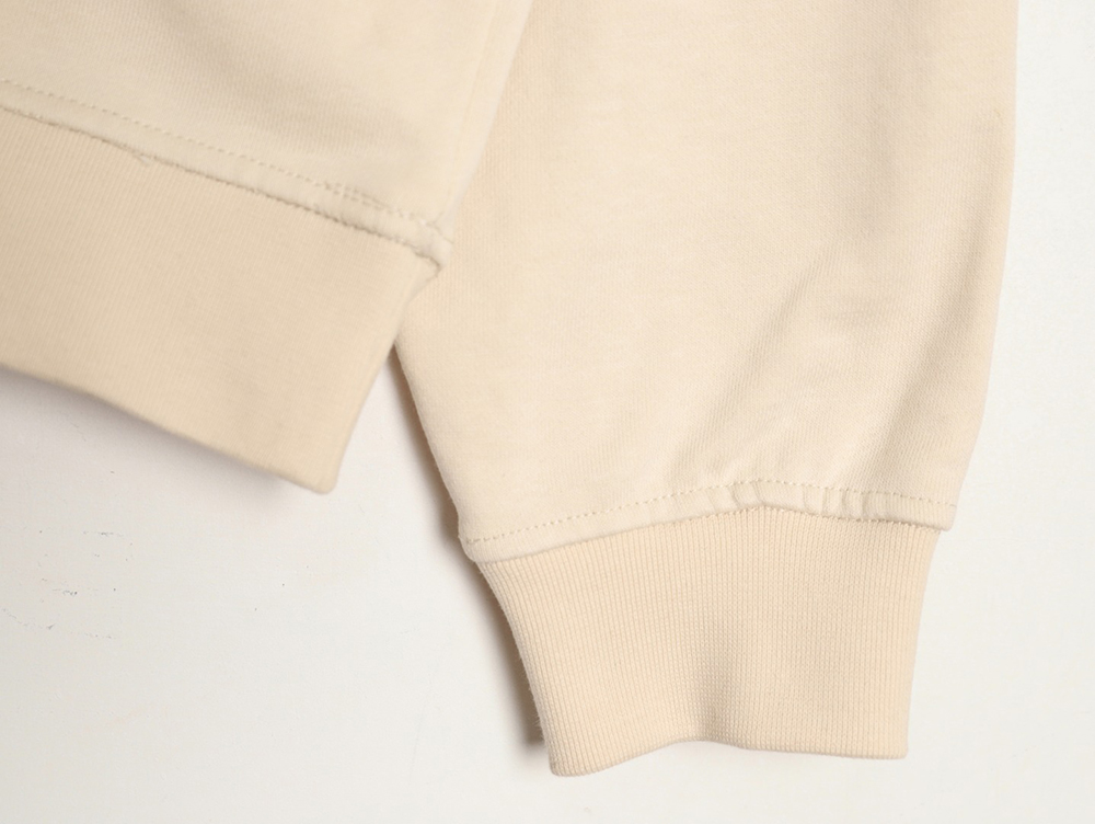 l0*is V*t0n half-zip patch crew neck sweatshirt