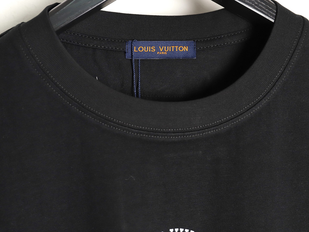 l0*is V*t0n circle lettering short-sleeved t-shirt tsk1