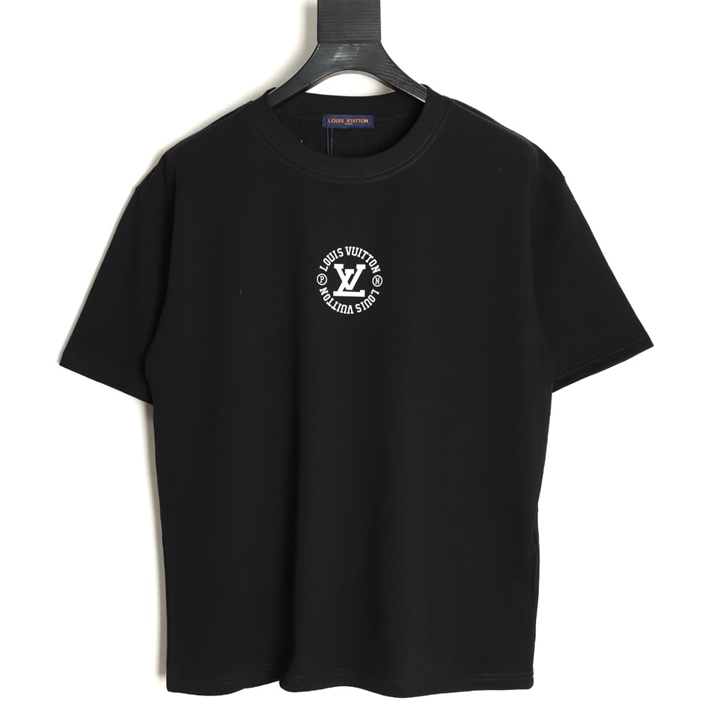 l0*is V*t0n circle lettering short-sleeved t-shirt tsk1