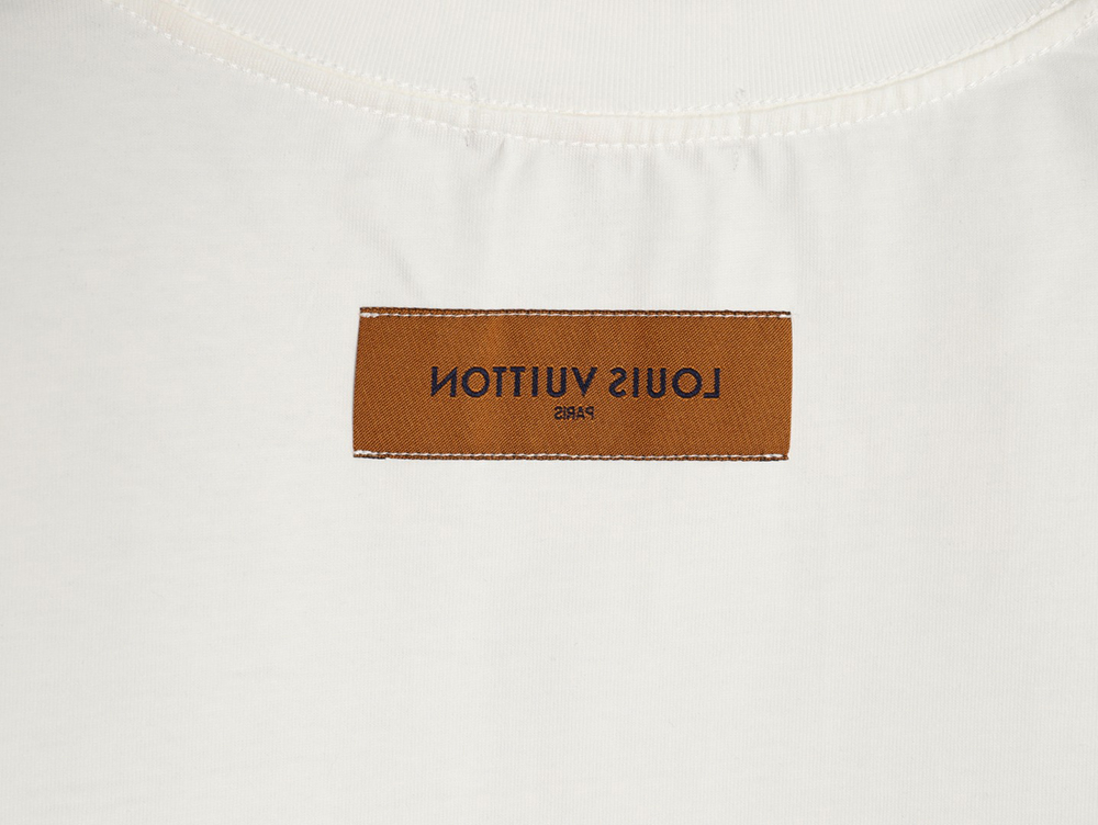 l0*is V*t0n hand-painted short-sleeved t-shirt