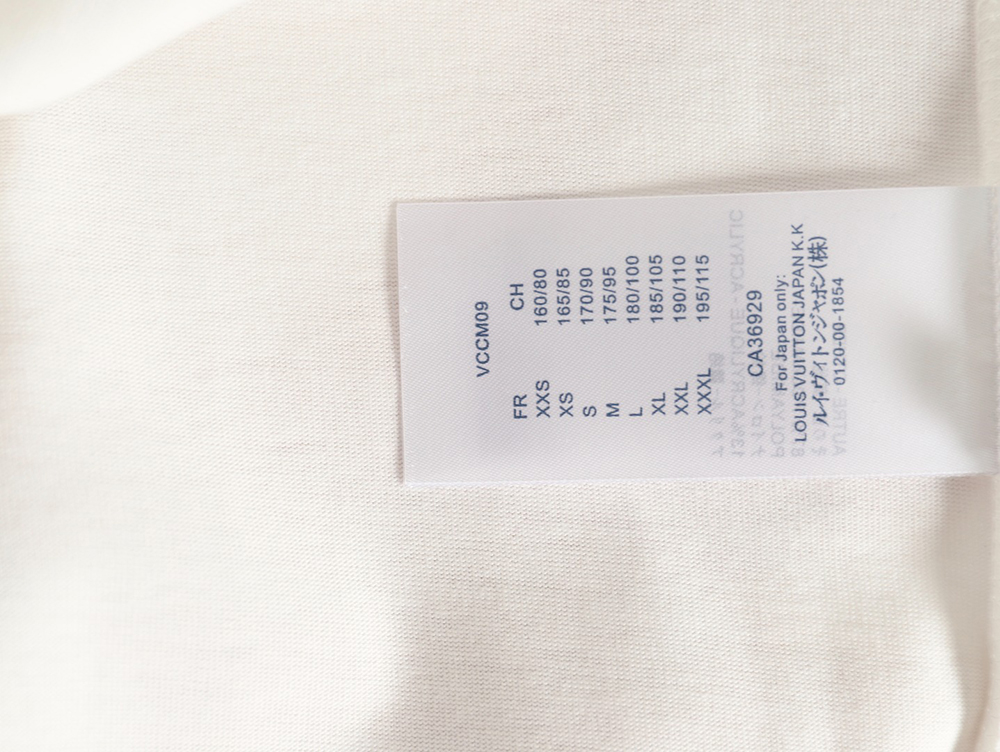 l0*is V*t0n hand-painted short-sleeved t-shirt