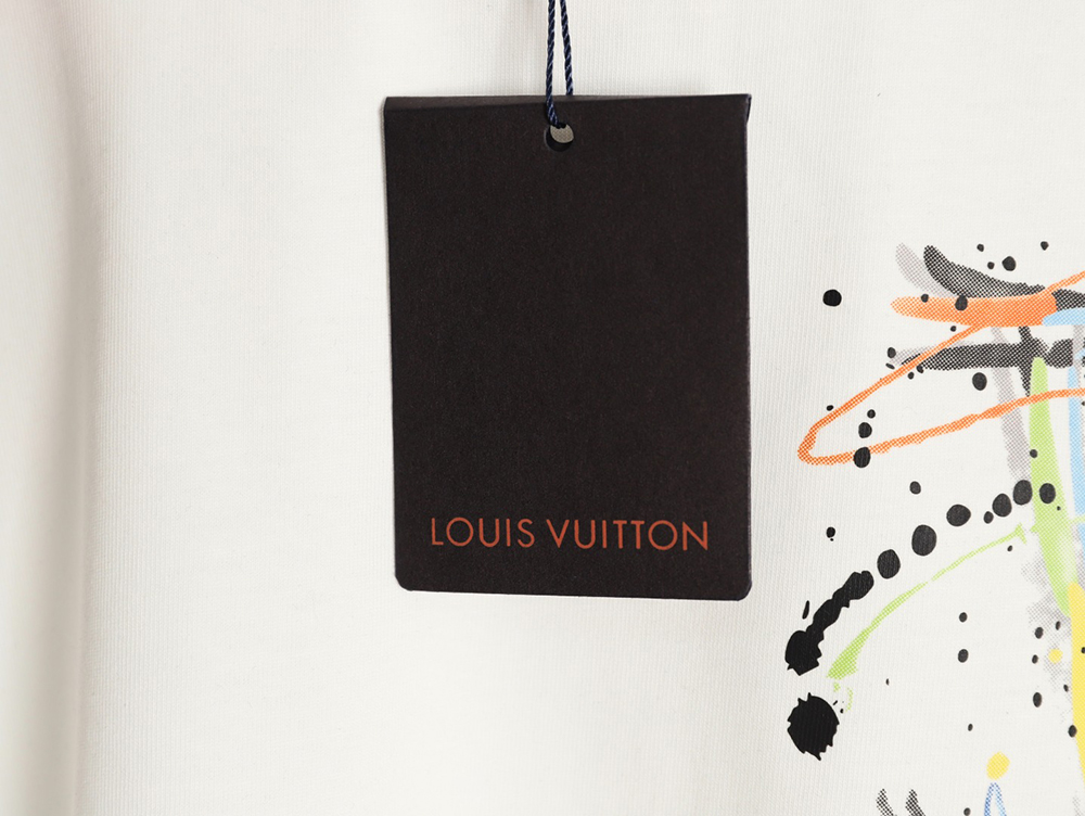 l0*is V*t0n hand-painted short-sleeved t-shirt