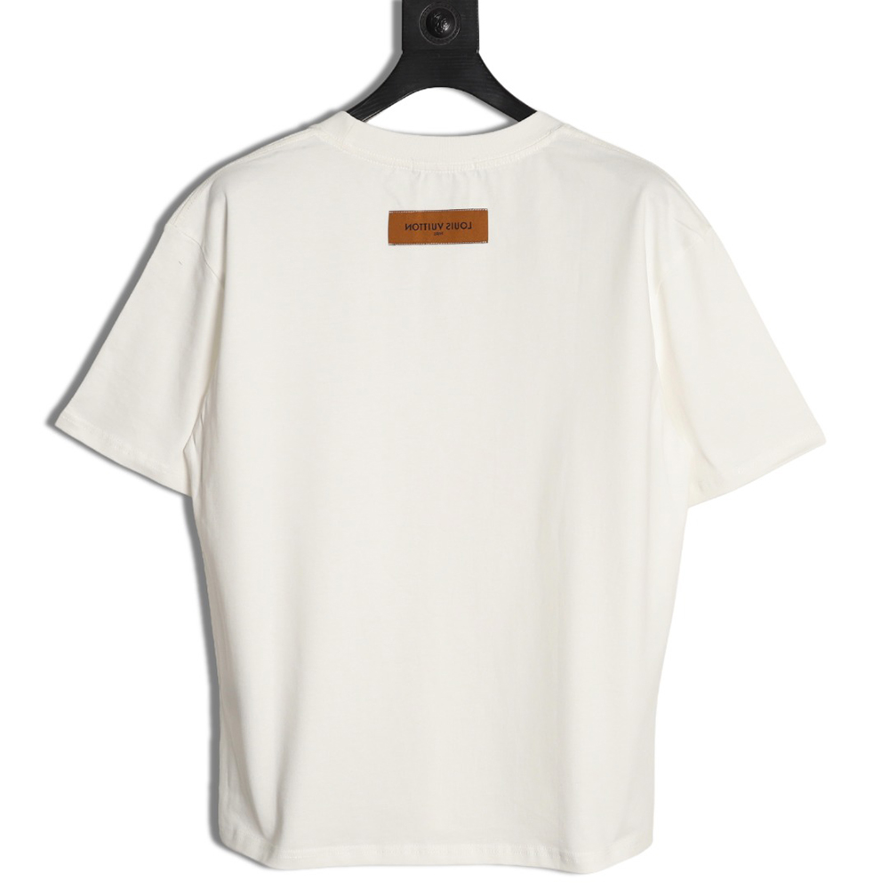 l0*is V*t0n hand-painted short-sleeved t-shirt