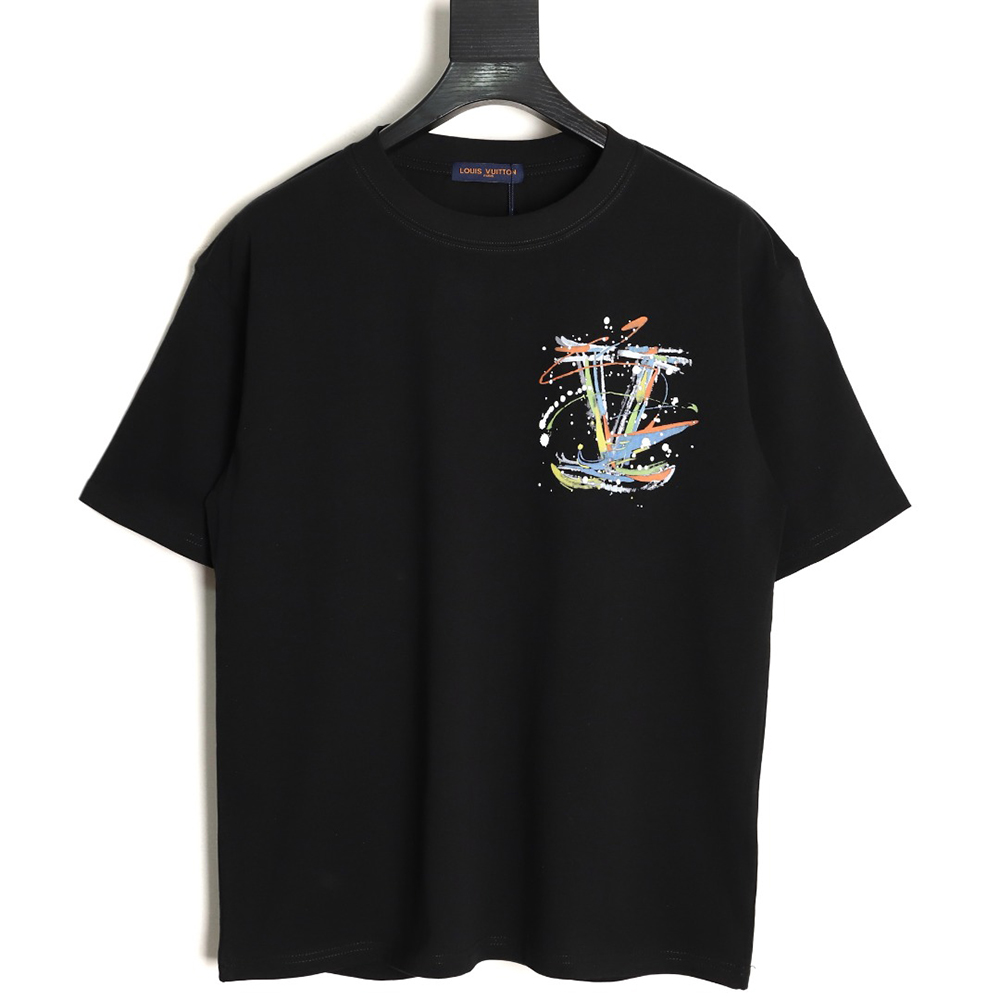 l0*is V*t0n hand-painted short-sleeved t-shirt tsk1