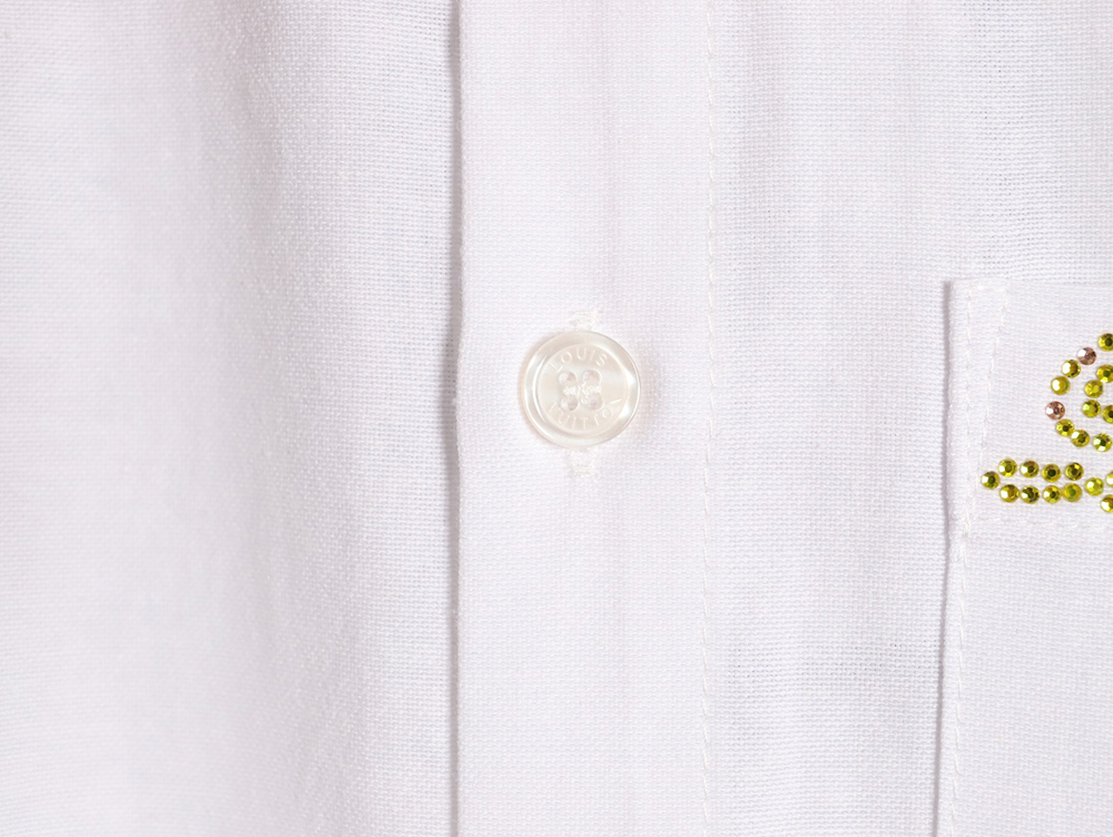 l0*is V*t0n colorful rhinestone shirt