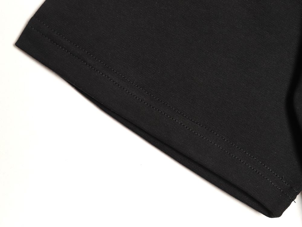 Pra*a green letter logo print short sleeves tsk1