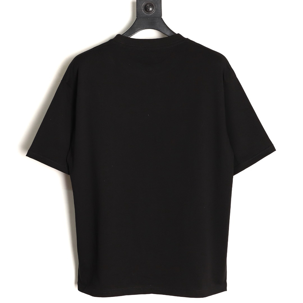 Pra*a green letter logo print short sleeves tsk1