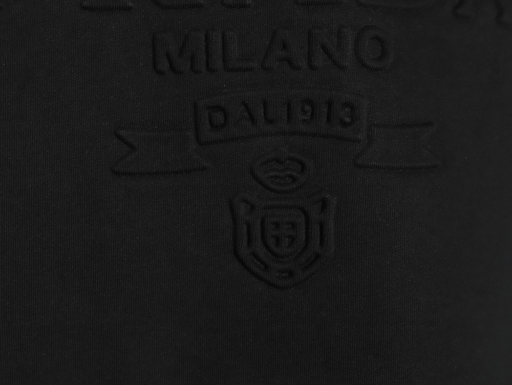 Pra*a embossed logo short-sleeved shirt tsk1