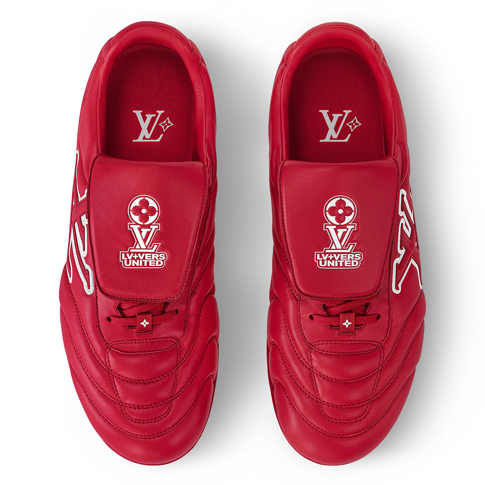 l0*is V*t0n footprint soccer sneaker 1ahdos