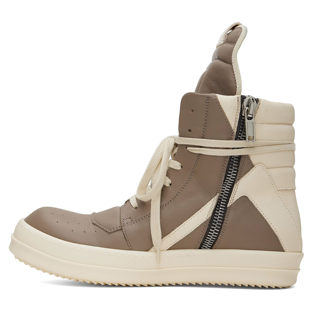 Rick Owens & Off-White Hollywood Geobasket Sneakers