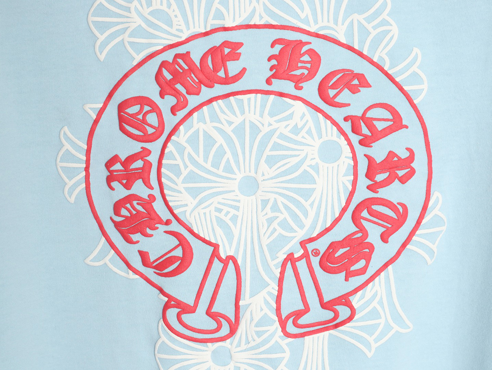 Ch**me He**ts foam horseshoe long-sleeved t-shirt tsk1