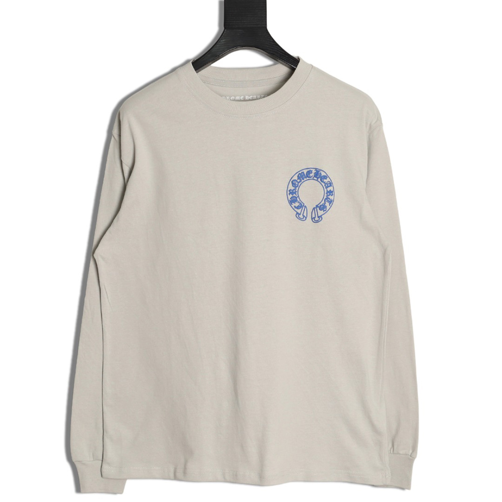 Ch**me He**ts foam horseshoe long-sleeved t-shirt tsk2