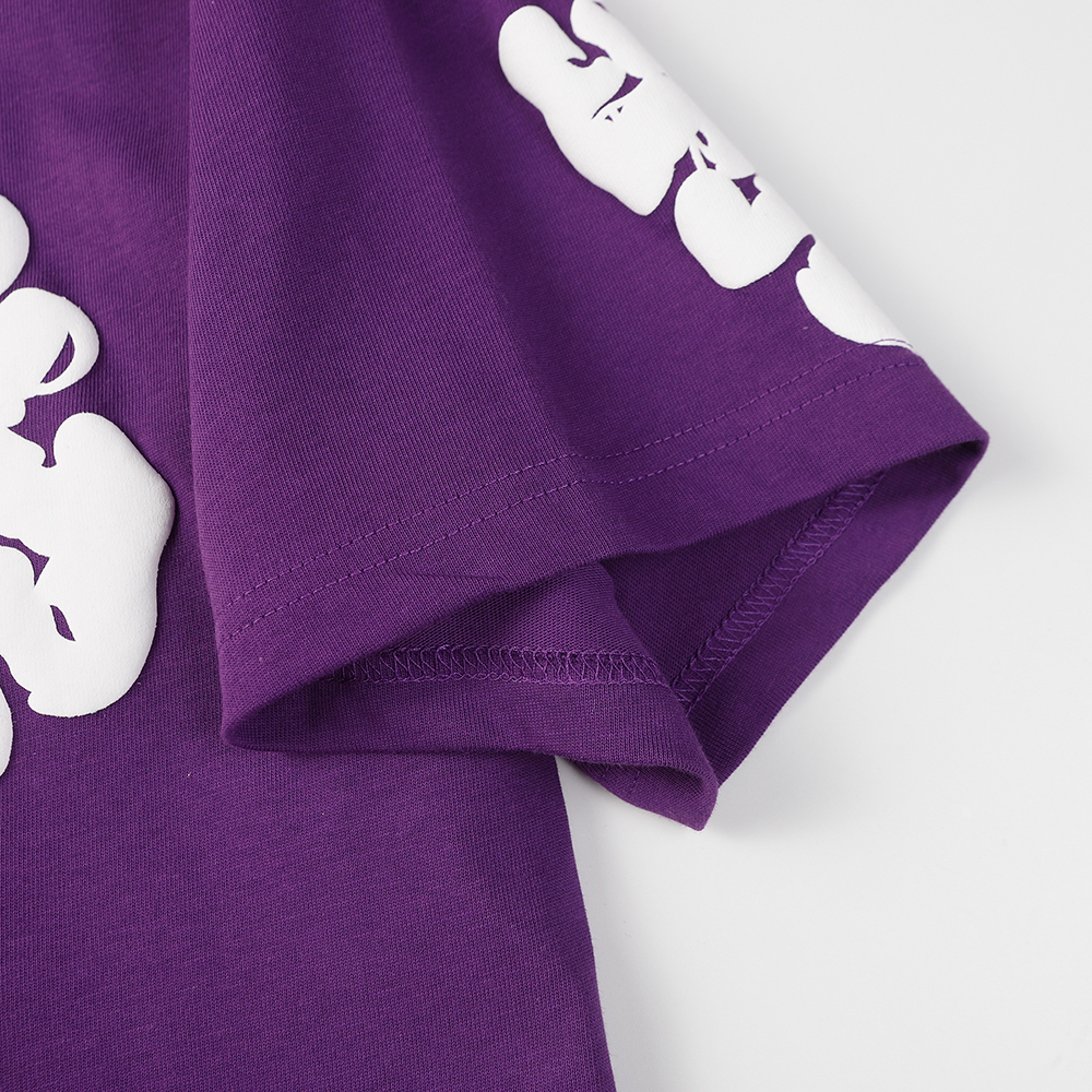 Denim Tears foam print loose short sleeves