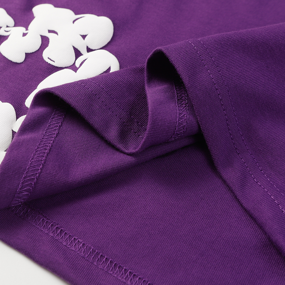 Denim Tears foam print loose short sleeves