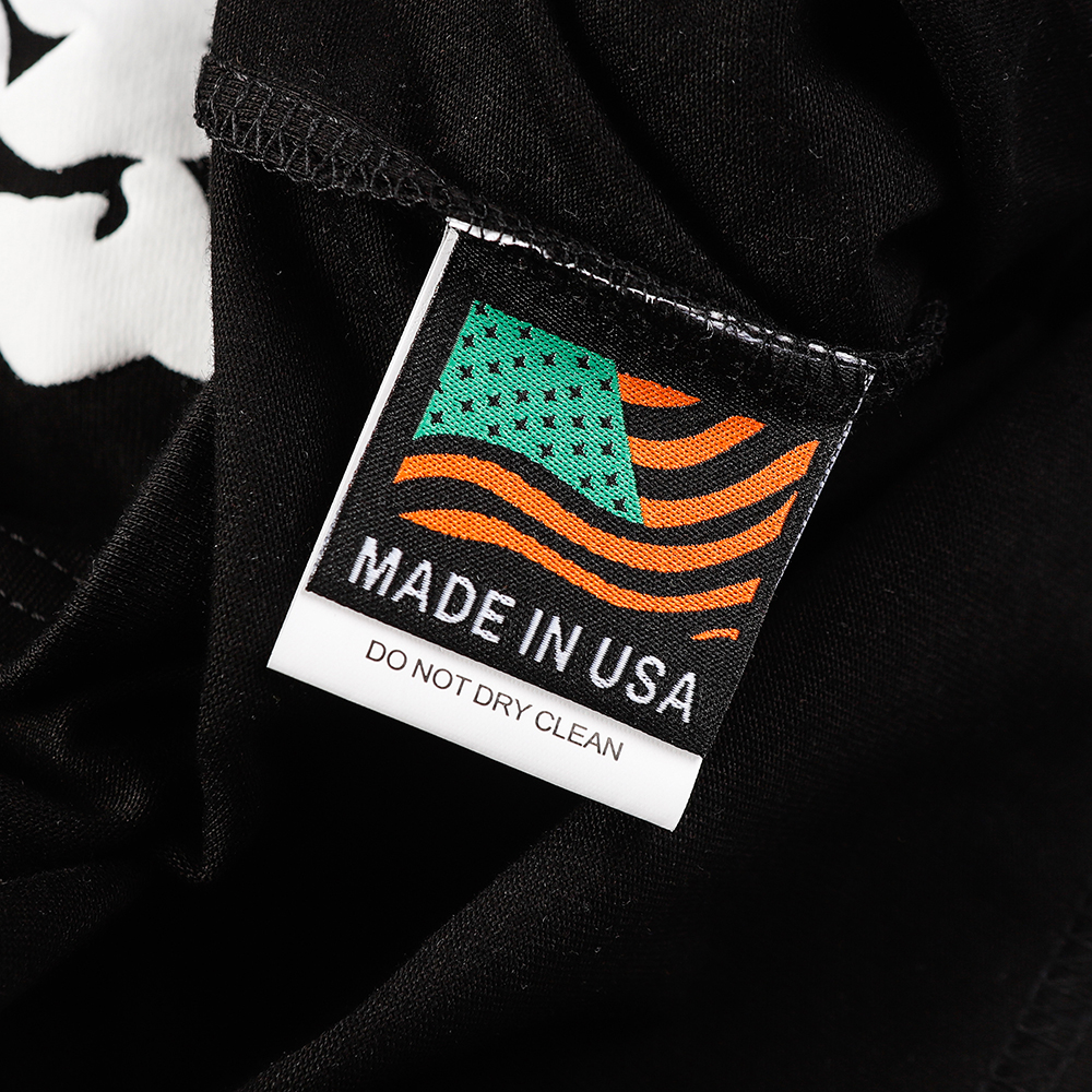 Denim Tears foam print loose short sleeves