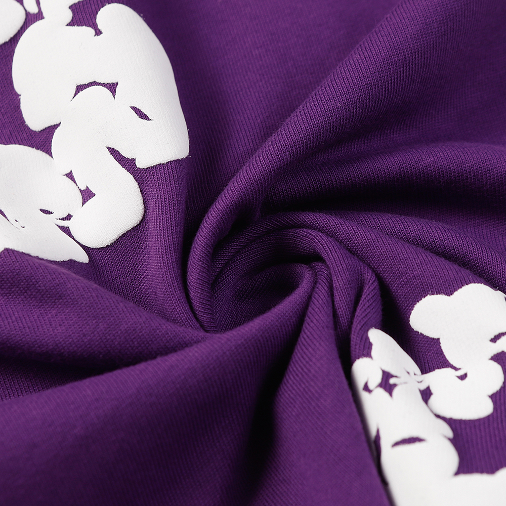 Denim Tears foam print loose short sleeves