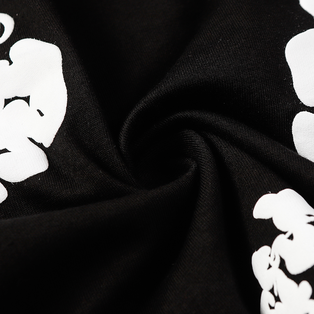 Denim Tears foam print loose short sleeves