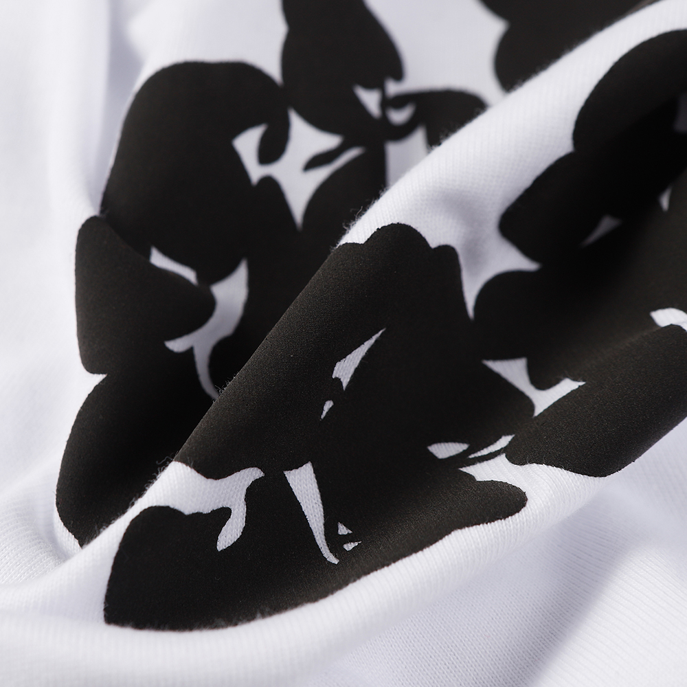 Denim Tears foam print loose short sleeves