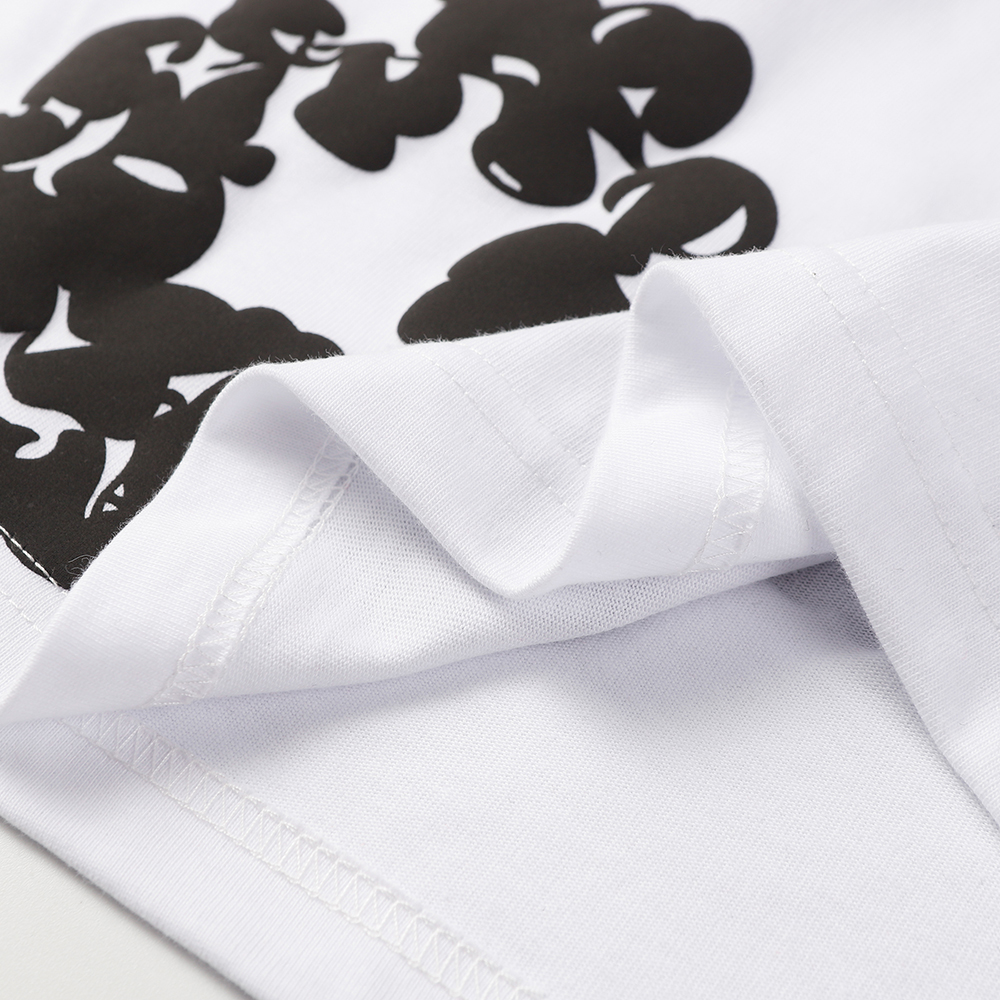 Denim Tears foam print loose short sleeves