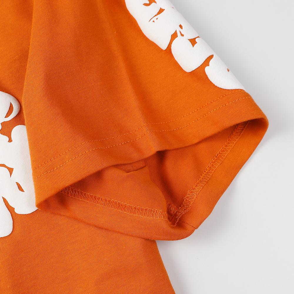 Denim Tears foam print loose short sleeves