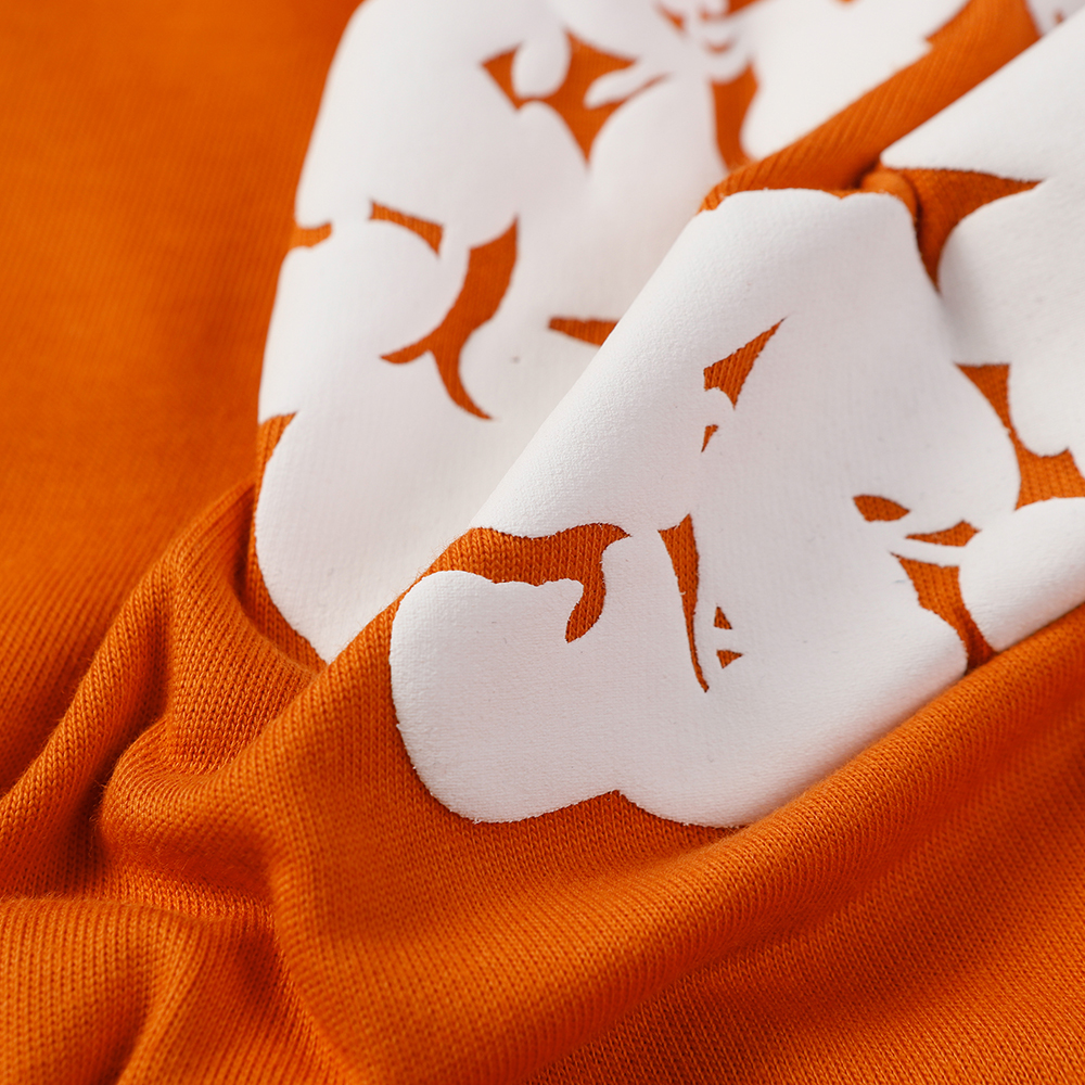 Denim Tears foam print loose short sleeves