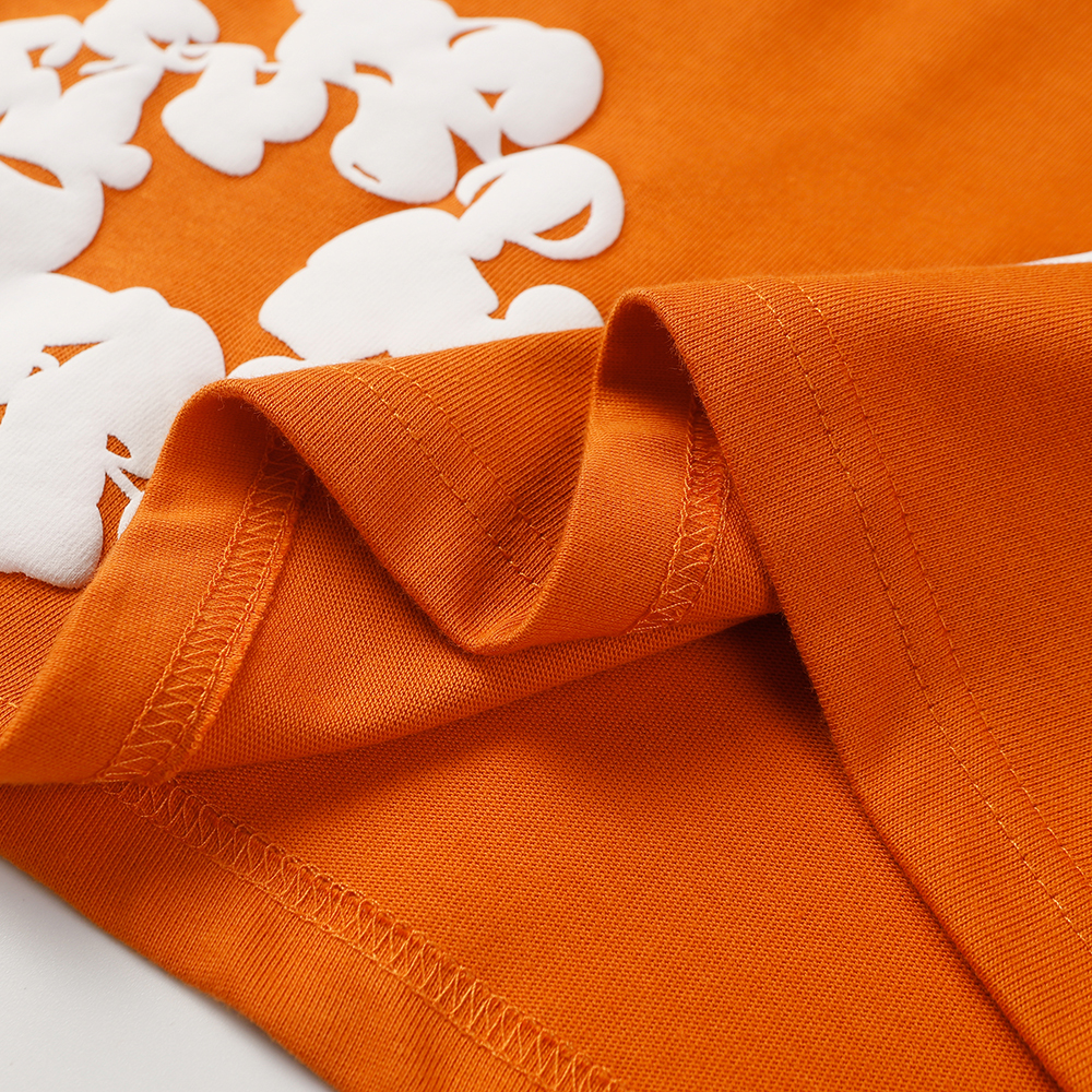 Denim Tears foam print loose short sleeves