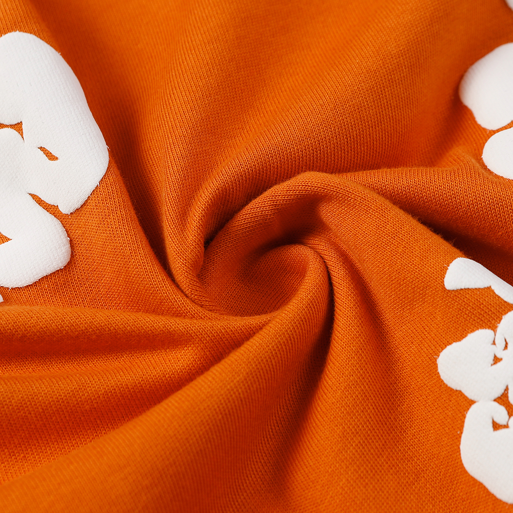 Denim Tears foam print loose short sleeves