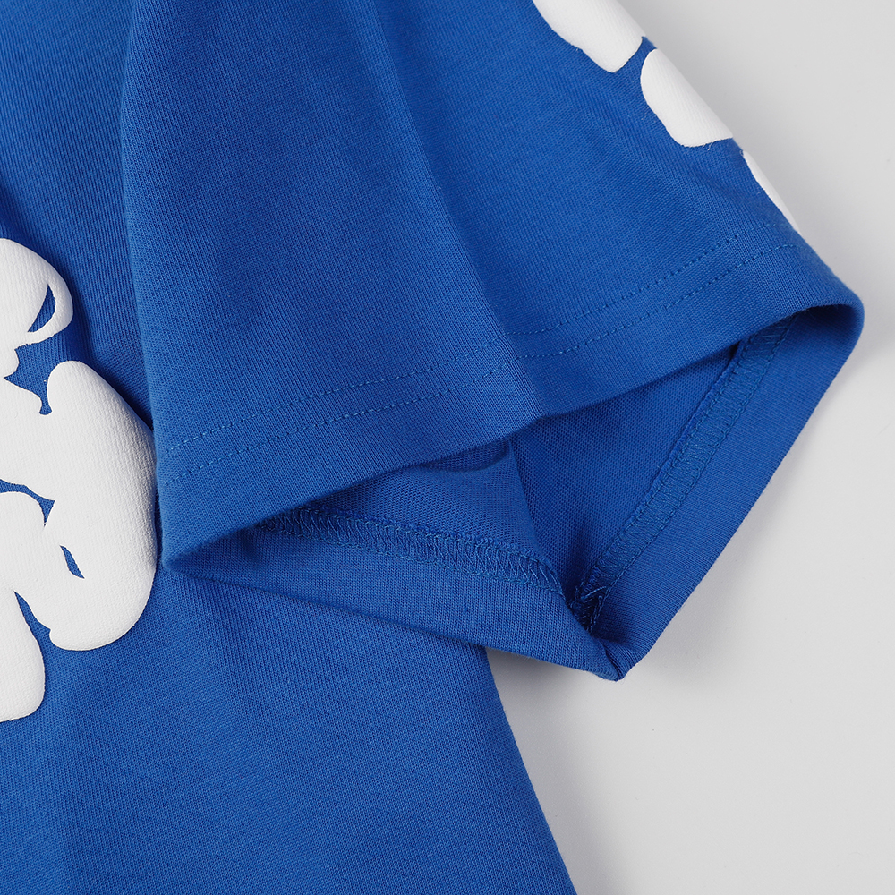 Denim Tears foam print loose short sleeves