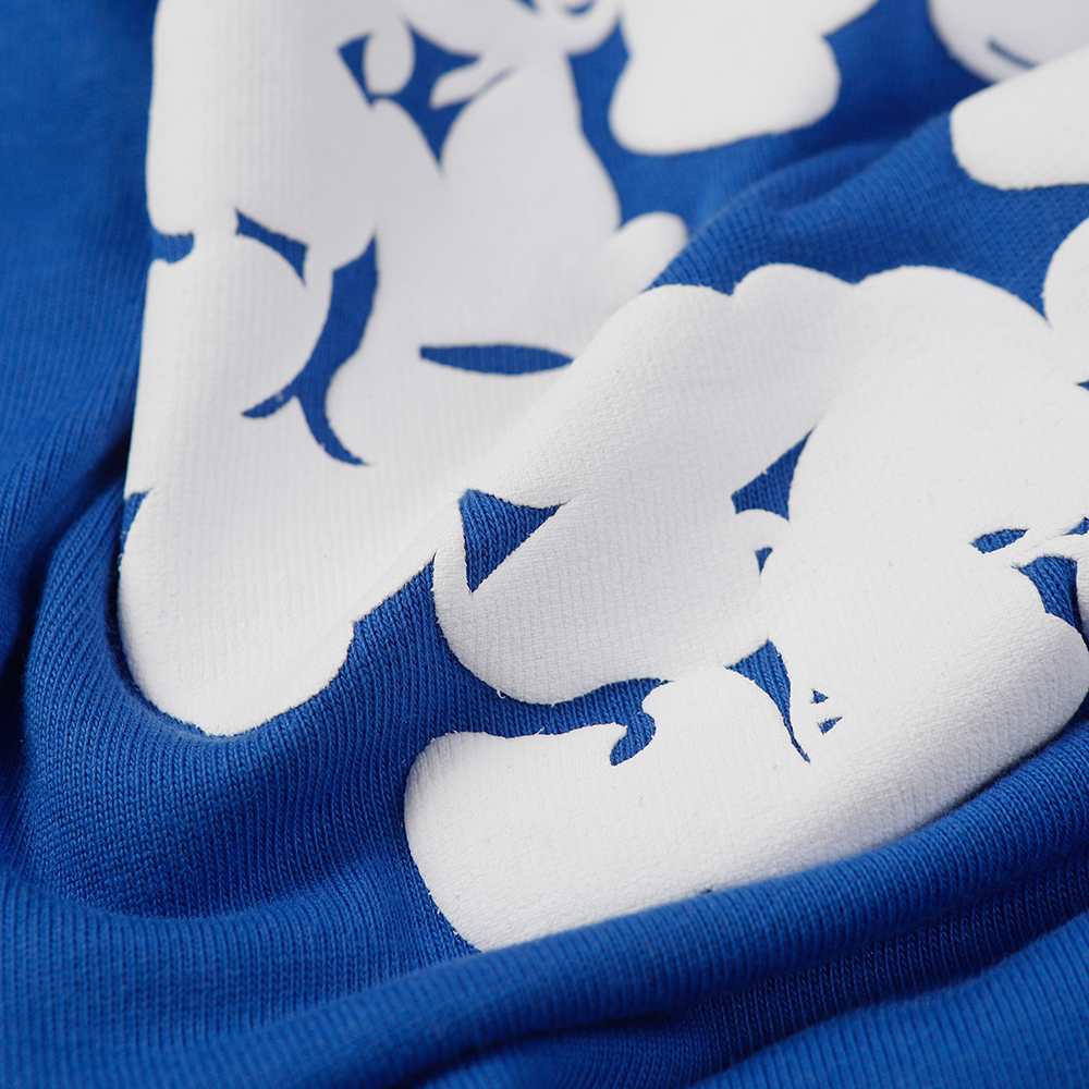 Denim Tears foam print loose short sleeves