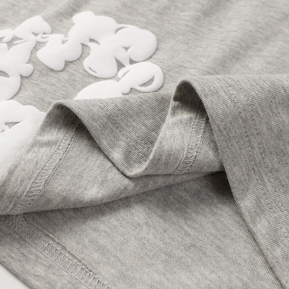 Denim Tears foam print loose short sleeves