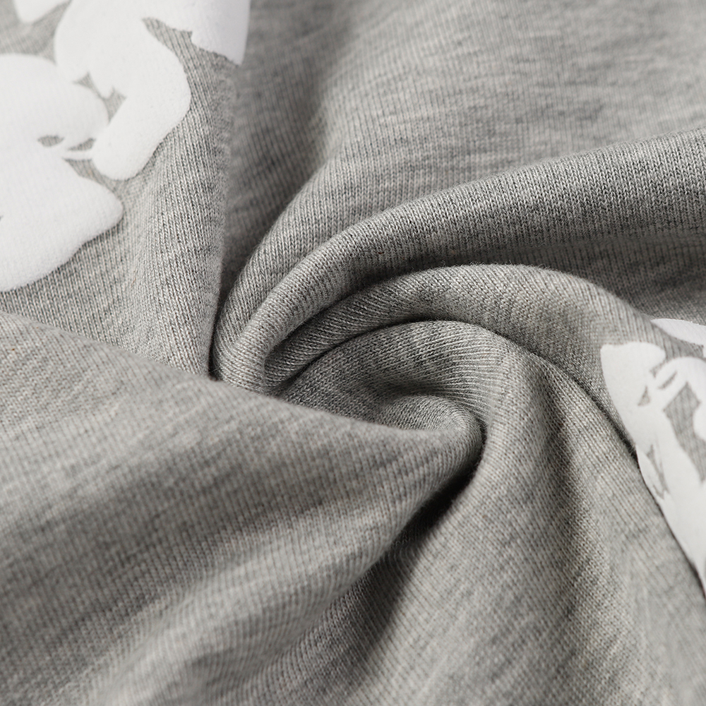 Denim Tears foam print loose short sleeves