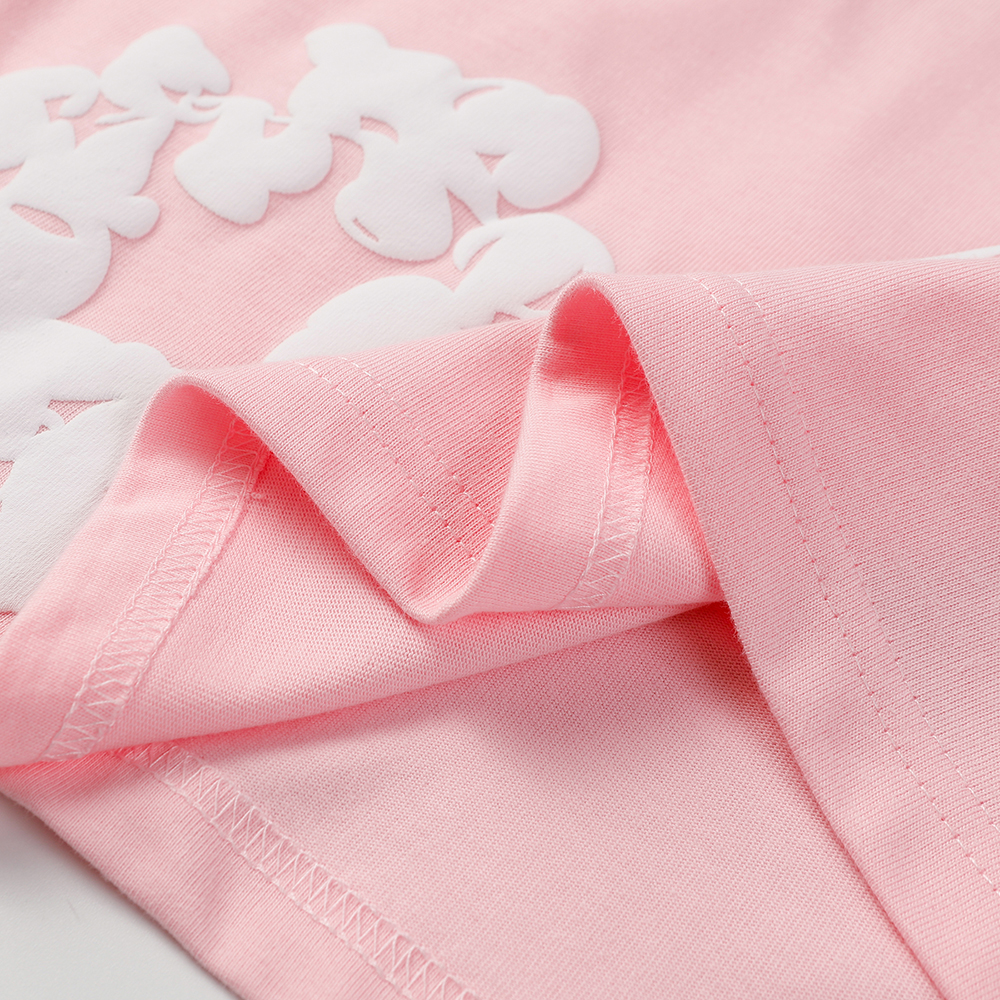 Denim Tears foam print loose short sleeves