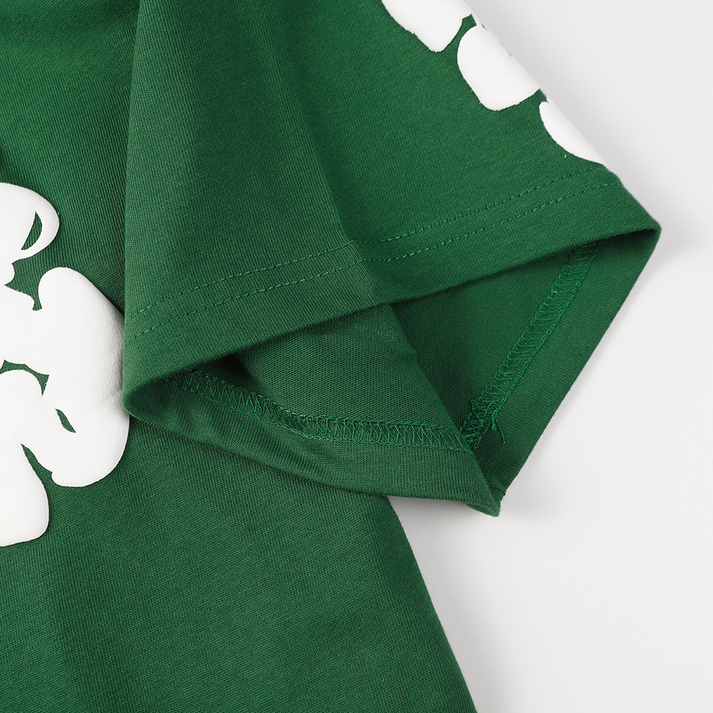 Denim Tears foam print loose short sleeves